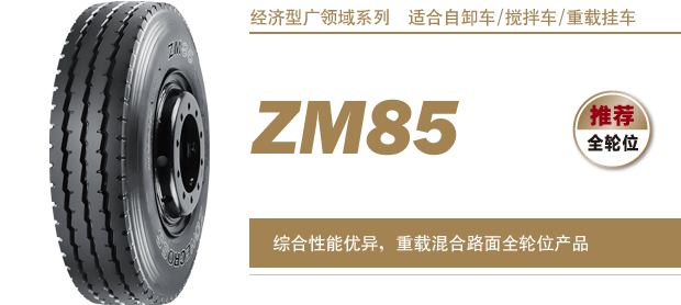 普利司通卓陆士轮胎系列ZM85