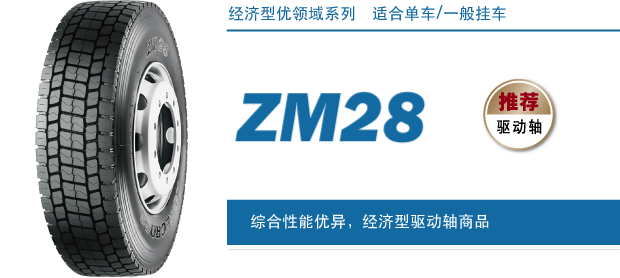 普利司通卓陆士轮胎系列ZM28