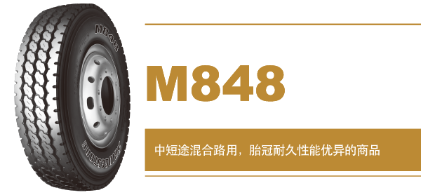 普利司通卡车轮胎广系列M848